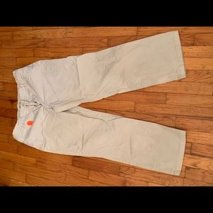 Lee At The Waist tan slacks 18 long 31” inseam